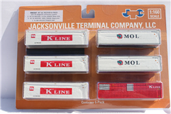 Jacksonville Terminal Company 406507 N 40' HC Reefer 6 pk