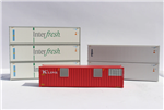 Jacksonville Terminal Company 406514 N HC Reefer Set 40' 6 pk