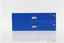 Jacksonville Terminal Company 485001 N APL 48' 3-42-3 Container 2 pk