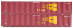 Jacksonville Terminal Company 535004 N Stax 53' Container 2 pk
