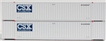 Jacksonville Terminal Company 535009 N CSX Reve Log 53' Container 2 pk