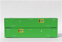 Jacksonville Terminal Company 537025 N EMP 53' Container 2 pk