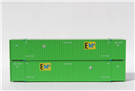 Jacksonville Terminal Company 537026 N EMP 53' Container Cube 2 pk