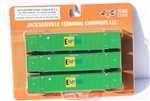 Jacksonville Terminal Company 537134 N EMP 53' 8-55-8 Container 3 pk