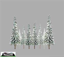 JTT 92005 Snow Spruce 1-2" 55Pk