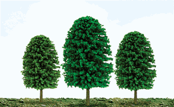 JTT 92035 Deciduous Trees 3-4" Pkg 24