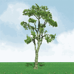 JTT 92311 HO Pro-Elite Series Tree Gum 3-1/2 to 4" Tall Pkg 2