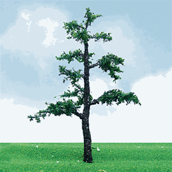 JTT 92313 HO Pro-Elite Series Tree Old Pine 3-1/2 to 4" Tall Pkg 2