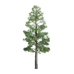 JTT 94293 HO Pine Trees Professional Series 3" Pkg 3