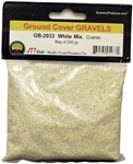 JTT 95233 Gravel White Mix Coarse Bag