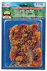 JTT 95521 Foliage Branches 1-1/2 to 3" pkg 60 Mixed Fall