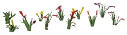 JTT 95559 HO Assorted Flower Plants Set #2 Pkg 10
