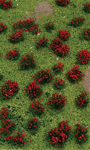 JTT 95604 Flowering Meadow Mat 5 x 7" Sheet
