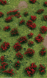 JTT 95604 Flowering Meadow Mat 5 x 7" Sheet
