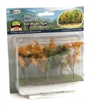 JTT 95623 Woods Edge Trees Mixed Fall 3 to 3-1/2" pkg 9