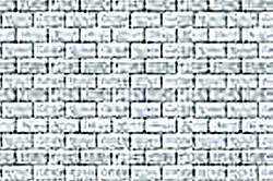 JTT 97425 HO Patterned Plastic Sheet 2-Pack Concrete Block 7-1/2 x 12"