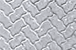 JTT 97430 HO Patterned Plastic Sheet 2-Pack Interlocking Paving 7-1/2 x 12" 