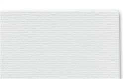 JTT 97445 O Patterned Plastic Sheet 2-Pack Random Coarse Stone 7-1/2 x 12" 
