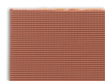 JTT 97464 N Patterned Plastic Sheet 2-Pack Clay Tile Roof 7-1/2 x 12"