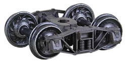 Kadee 1561 HO Arch Bar Self-Centering HGC Trucks Code 88 33" Ribbed-Back RP-25 Wheels 1 Pair
