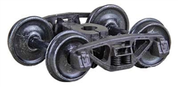 Kadee 1562 HO A.S.F. Ride Control 50-Ton Self-Centering HGC Trucks Code 88 33" Smooth-Back RP-25 Wheels 1 Pair 