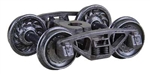 Kadee 1563 HO A.S.F. Ride Control 50-Ton Self-Centering HGC Trucks Code 88 33" Ribbed-Back RP-25 Wheels 1 Pair