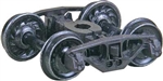 Kadee 1567 HO National Type B-1 50-Ton Self-Centering HGC Trucks Code 88 .088" 33" Ribbed-Back RP-25 Wheels 1 Pair
