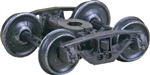 Kadee 1568 HO National Type B-1 50-Ton Self-Centering HGC Trucks Code 88 33" Smooth-Back RP-25 Wheels 1 Pair