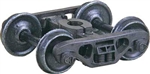 Kadee 1570 HO Barber S-2 70-Ton Roller Bearing Self-Centering HGC Trucks Code 88 33" Smooth-Back RP-25 Wheels 1 Pair