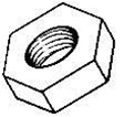 Kadee 1640 0-80 Stainless Steel Nuts Pkg 12