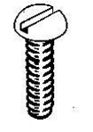 Kadee 1649 0-80 Stainless Steel Screws 0-80 x 1/2" Pkg 12