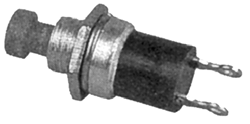 Kadee 165 Single-Pole Single-Throw Push-Button Control Panel Switch Quickie Normally Open Pkg 4