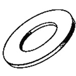 Kadee 1681 1-72 Stainless Steel Washers Pkg 12