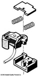 Kadee 1836 I Coupler Body Mount w/Short Narrow Gear Box Railtop to Underbody 1-1/8"