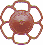 Kadee 2034 HO Champion Peacock Type Brake Wheels Pkg 8 Red Oxide