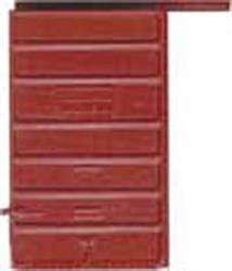 Kadee 2210 HO Replacement Doors High Tackboard 6' 7-Panel Superior Doors Red Oxide 2 Pair