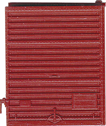 Kadee 2220 HO Replacement Doors Low Tackboard 8' Camel Youngstown Doors Oxide 2 Pair