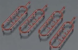 Kadee 2253 HO End Grab Irons 4 Pairs