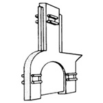 Kadee 342 HOn3 Three-Point Track Gauge For Code 55 66 & 70 Rail