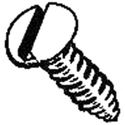 Kadee 402 0-48 Metal Screws 0-48 x 1/4" Pkg 24