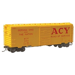 Kadee 4339 HO Pullman-Standard PS-1 40' Boxcar 6' Door Akron Canton & Youngstown ACY #3383