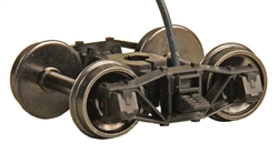 Kadee 593 HO Arch Bar Electrical Pickup Trucks Leaf Spring w/33" Smooth Back Wheels