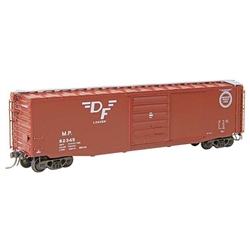Kadee 6127 HO 50' PS-1 Boxcar w/9' P-S Door Missouri Pacific #823451 As-Delivered 1961 Boxcar Red white DF Loader
