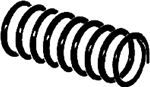 Kadee 839 G Truck Centering Springs & Retainers For LGB 2-Axle Cars