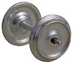 Kadee 950 G Smooth-Back Metal Wheelsets 33" Diameter for 1/29 Scale or 36" for 1/32 #1 Scale uncolored 1 Set