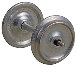 Kadee 950 G Smooth-Back Metal Wheelsets 33" Diameter for 1/29 Scale or 36" for 1/32 #1 Scale uncolored 1 Set
