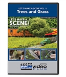Kalmbach 15352 Let's Make a Scene Model Railroader Video Plus DVD Volume 4 Trees and Grass