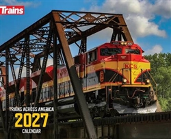 Kalmbach 68220 Trains Across America 2027 Calendar