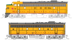 Kato 106-0432 N EMD FP7A-F7B Set Standard DC Milwaukee Road #96A 96B