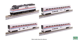 Kato 106-3530S N F40PH w/Ditch Lights 3 Superliner I CarsTrain-Only Set Sound & DCC Amtrak  Phase III